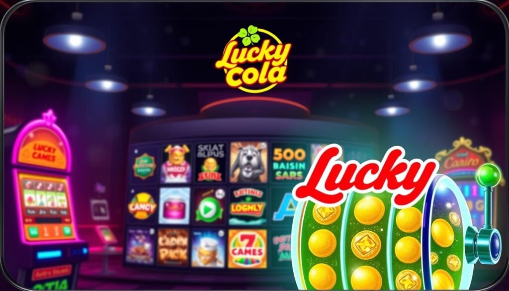 Lucky Cola Casino App Interface