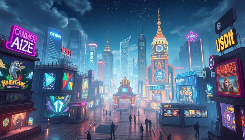 生成USDT娛樂城遊戲種類圖片