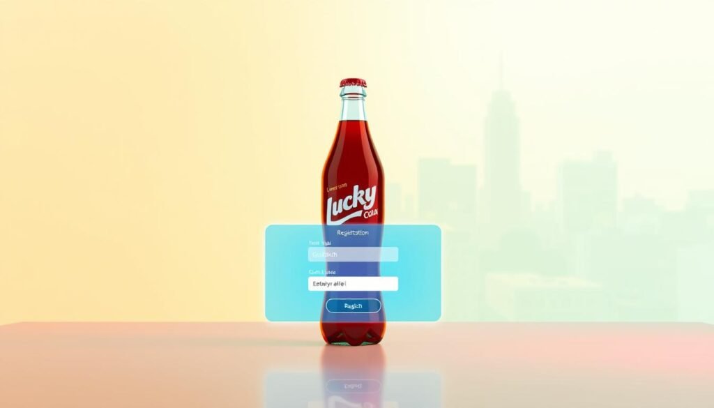 LuckyCola Registration Process
