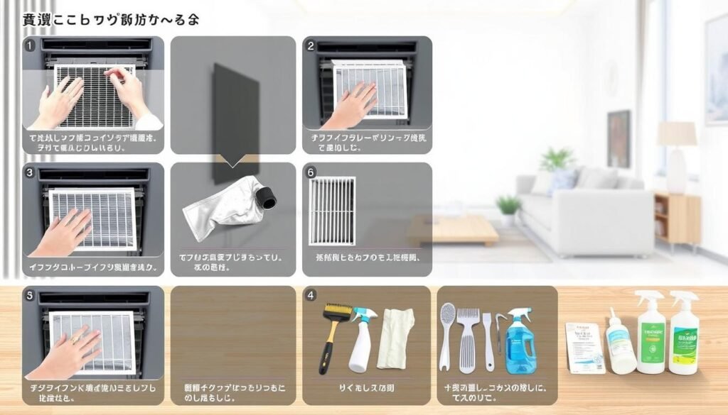 冷氣清洗步驟