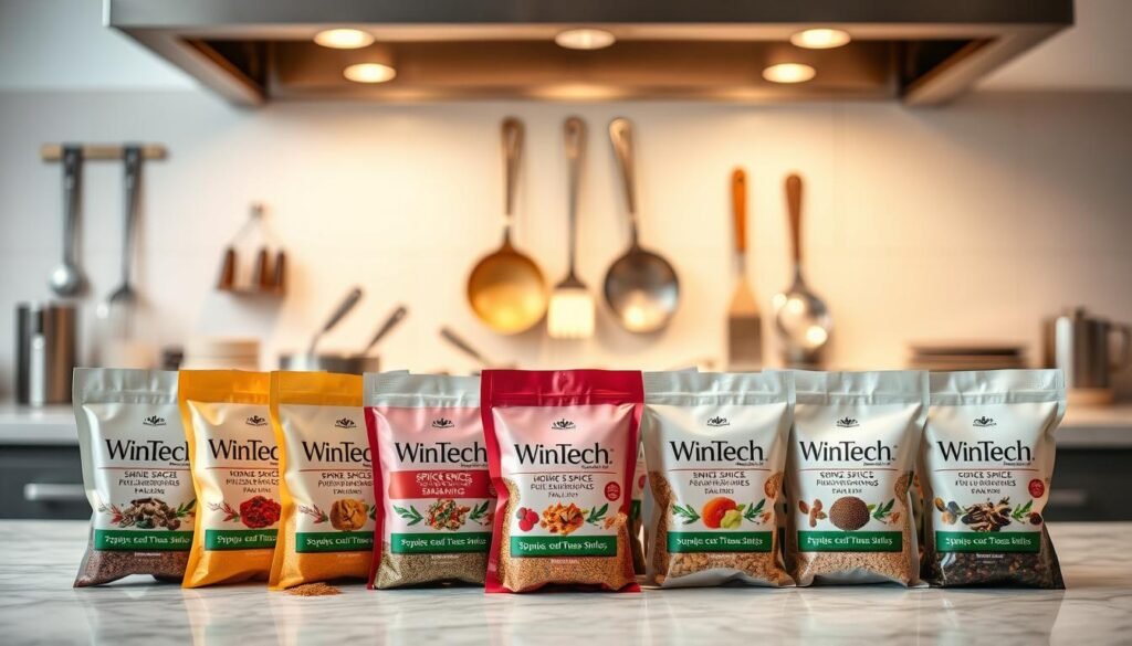 Culinary Sachets in Professional Kitchen