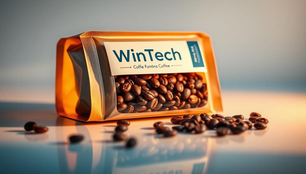 packaging of coffee beans