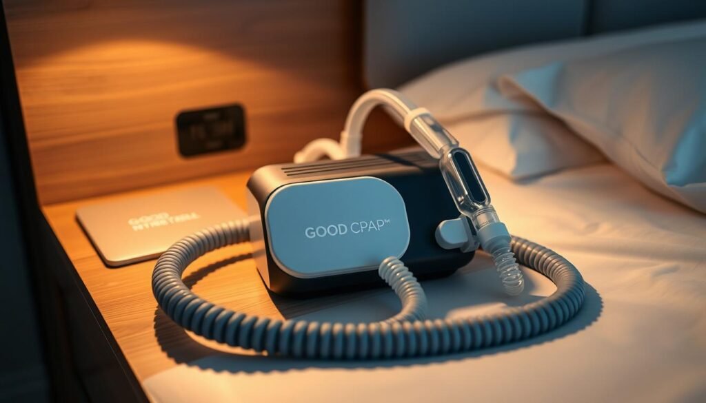 睡眠呼吸機旅行設置