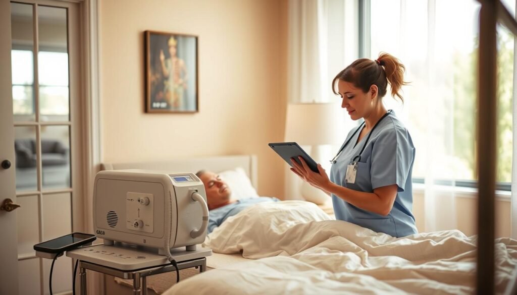 睡眠呼吸機家訪護理