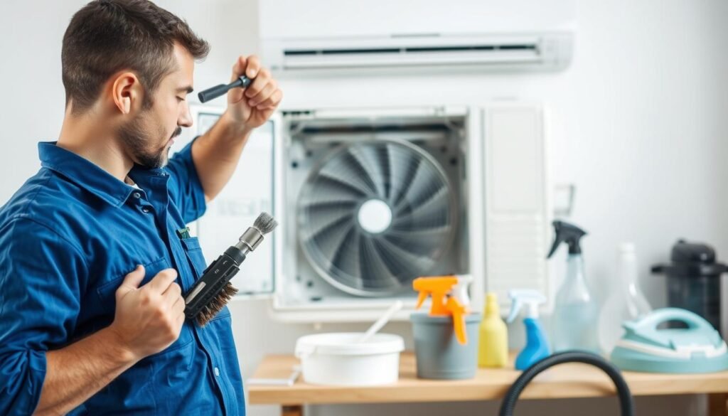 冷氣清洗準備工作