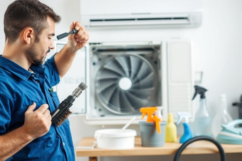 冷氣清洗準備工作